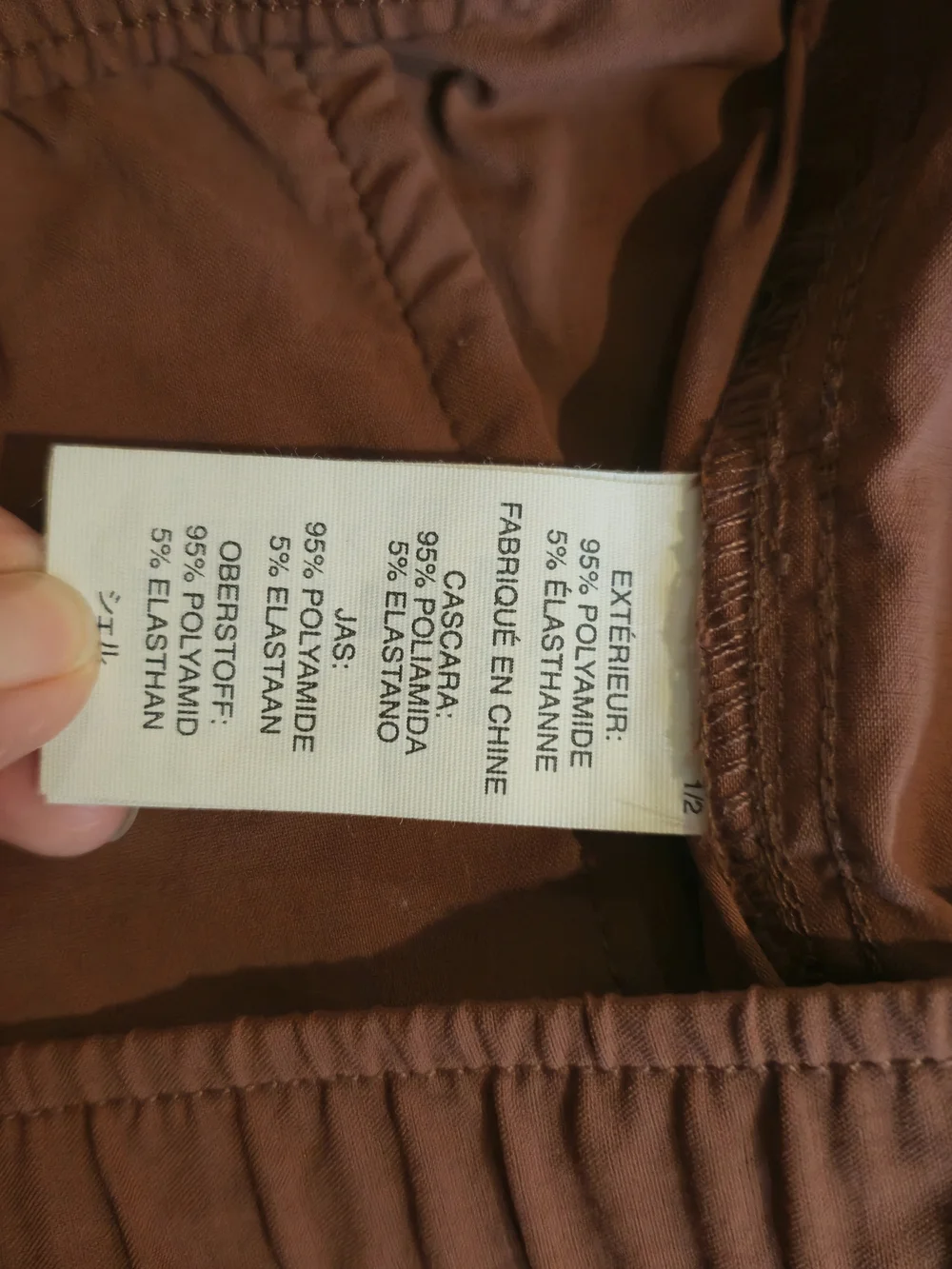 Vuori Men's Ripstop Climber Rust Brown Pants